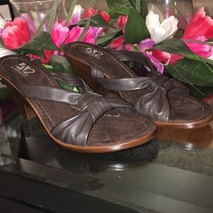 Aerosoles A2 Leather Slides